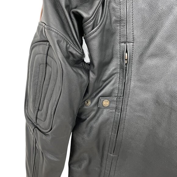 Harley-Davidson® Women's Leather Motorcycle Jacket Large - Picture 8 of 16